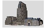 新古典办公楼建筑草图大师SU