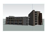 办公楼建筑草图大师SU模型