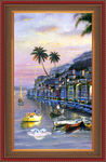 地中海油画