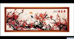 梅花图 国画梅花