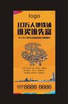商铺招商 展架