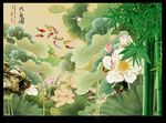 国画荷花