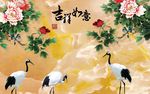 吉祥如意 牡丹