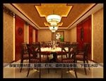 中式酒店包厢图