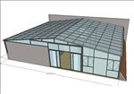 阳光房建筑草图大师SU模型