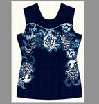 妖艳贴纸花朵花卉女装印花设计