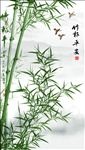 竹报平安中式玄关