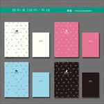 最新韩版清新手绘卡通本本