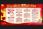 2017两会政协工作报告展板