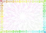 七色彩 许可证书纹