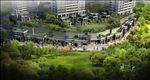 特色商业街鸟瞰建筑效果图