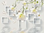 3D百合花