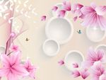 3D梦幻百合花