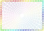 绚丽花彩儿 证件纹
