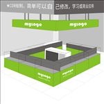 品牌形象店装修图3D效果图终端