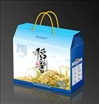 大米包装平面图