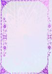 紫芬斑兰 证书底纹