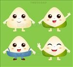 高清立体粽子分层图