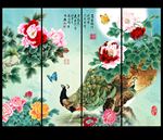 牡丹孔雀