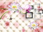 3D软包莲花图