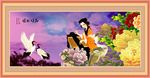 花好月圆装饰画
