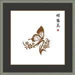 蝶恋花 矢量图