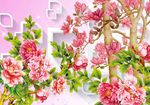 花鸟背景墙