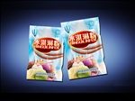 冰淇淋粉包装（平面图展开图）
