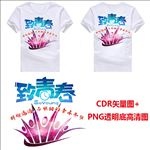致青春同学聚会班服图案