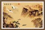 国画 紫气东来