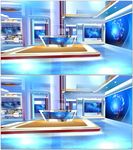 新闻演播室背景