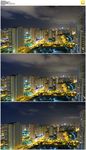 西班牙城市夜景延时摄影