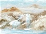 气吞山河大气山水石纹大理石纹