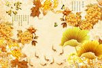 浮雕牡丹