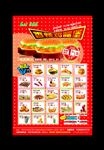 炸鸡汉堡传单