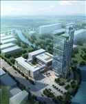 智能电子产业园鸟瞰建筑效果图