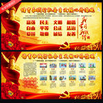 24字核心价值观