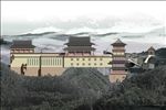 古建筑立面建筑效果图