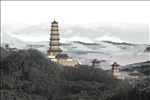 古建筑立面建筑效果图