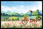 卡通风景