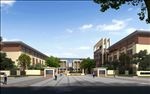 高级中学学校入口效果图