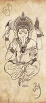 泰式象神瑜伽按摩玄关隔断过道