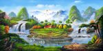 山水画