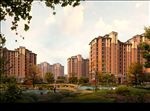 住宅区内庭小桥景观效果图
