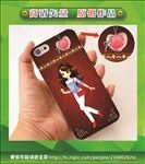 美女手机壳 手绘美女 卡通美女