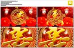 寿宴视频 福寿片头 寿字 寿宴