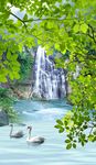 山水风景玄关