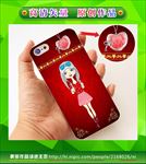 美女手机壳 手绘美女 卡通美女