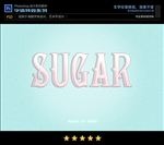 PSD字体特效卡通样式