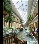 景观水池图
